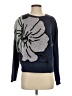 HWR Floral Blue Pullover Sweater Size S - photo 1