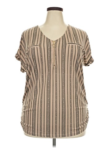 Sweet Wanderer Short Sleeve Blouse (view 1)