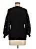 Knitted & Knotted Stars Black Pullover Sweater Size M - photo 1