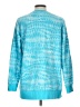 Lands' End Tie-dye Teal Pullover Sweater Size L (petite) - photo 2