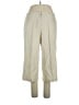 Cato Solid Ivory Linen Pants Size 14 - photo 1