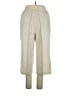 Cato Solid Ivory Linen Pants Size 14 - photo 2