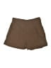 Unbranded Solid Brown Khaki Shorts Size M - photo 1