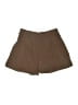 Unbranded Solid Brown Khaki Shorts Size M - photo 2