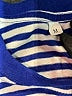 Unbranded Stripes Blue Short Sleeve Top Size M (kids) - photo 3