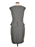 Chaps Solid Gray Casual Dress Size 12 - photo 2