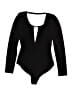 BCBGeneration 100% Polyester Black Bodysuit Size S - photo 1