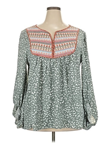 Oddi Long Sleeve Blouse (view 1)