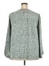 Oddi 100% Polyester Green Long Sleeve Blouse Size XXL - photo 2