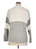 Alya Color Block Gray Pullover Sweater Size XL - photo 2