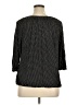 MICHAEL Michael Kors 100% Viscose Polka Dots Black 3/4 Sleeve Blouse Size 1X - photo 2