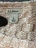 L.L.Bean 100% Cotton Tweed Tan Pullover Sweater Size L - photo 7