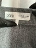 Zara Chevron-herringbone Gray Skirt Size 11 - 12 - photo 3