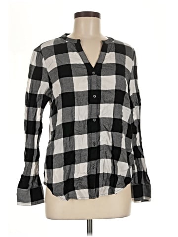 CALVIN KLEIN JEANS Long Sleeve Blouse (view 1)