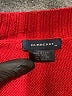 Burberry Plaid Red Houndstooth Zip Up Sweater Size 14 - photo 7