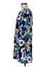 Bebop 100% Polyester Print Blue Casual Dress Size M - photo 5