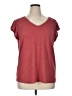 Maurices Red Short Sleeve Top Size XL - photo 1