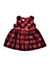Bonnie Baby Plaid Red Dress Size 3-6 mo - photo 1