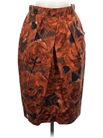 St. John Silk Skirt (view 1)