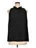 Unbranded 100% Polyester Black Sleeveless Blouse Size XL - photo 1