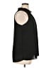Unbranded 100% Polyester Black Sleeveless Blouse Size XL - photo 4
