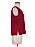 MING WANG 100% Acrylic Red Sleeveless Top Size M - photo 4