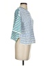 Sundance 100% Cotton Stripes Blue Pullover Sweater Size XS - photo 4