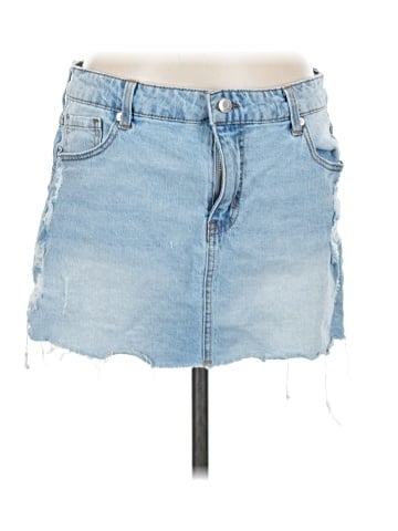 No Boundaries Denim Skirt (view 1)