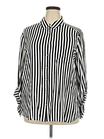 Jane and Delancey Long Sleeve Button-Down Shirt (view 1)