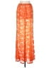 Missguided Orange Formal Skirt Size L - photo 1