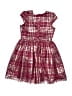 Blueberi Boulevard 100% Polyester Plaid Burgundy Dress Size 8 - photo 2