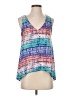 Aqua 100% Polyester Blue Sleeveless Blouse Size XS - photo 1
