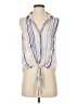 Bella Dahl Blue Sleeveless Blouse Size S - photo 1
