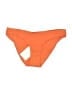 Becca Solid Orange Swimsuit Bottoms Size M - photo 1
