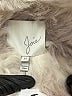 Joie 100% Rabbit Fur Chevron-herringbone Ivory Jacket Size M - photo 6