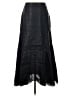 Eccoci 100% Acetate Solid Black Formal Skirt Size 4 - photo 1