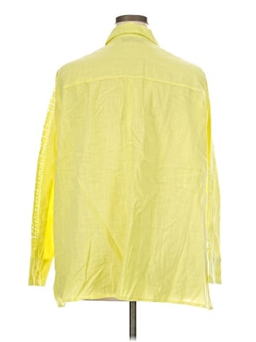 Lane Bryant 3/4 Sleeve Button-Down Shirt (view 2)