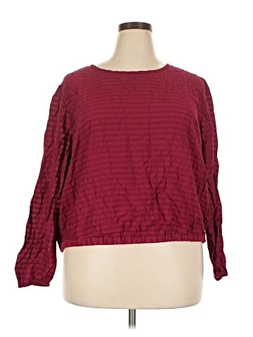 Ann Taylor LOFT Long Sleeve Blouse (view 1)