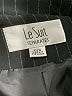 Le Suit 100% Polyester Black Blazer Size 22 - photo 6