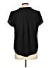 41Hawthorn 100% Polyester Black Short Sleeve Blouse Size L - photo 2