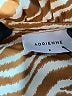 Adrienne 100% Polyester Animal Print Brown Long Sleeve Blouse Size S - photo 7