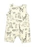 Unbranded Print Ivory Short Sleeve Onesie Size 0-3 mo - photo 2
