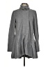 Akris Punto Solid Gray Coat Size 4 - photo 1