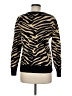 Halogen Animal Print Gold Pullover Sweater Size M - photo 2
