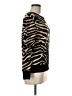 Halogen Animal Print Gold Pullover Sweater Size M - photo 4