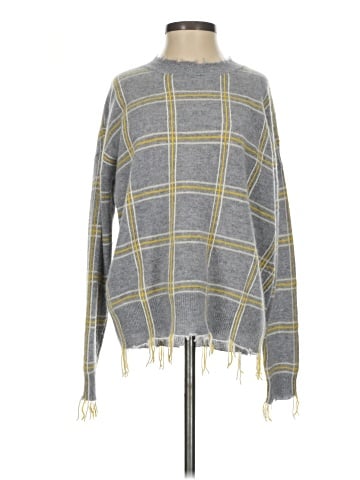 Aqua Cashmere Pullover Sweater (view 1)