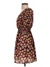Soprano 100% Polyester Paisley Black Casual Dress Size S - photo 5