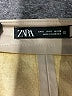 Zara 100% Polyurethane Tan Casual Pants Size S - photo 7
