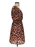 Soprano 100% Polyester Paisley Black Casual Dress Size S - photo 4