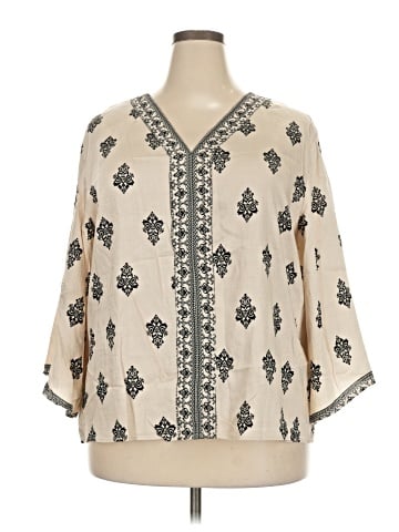 Assorted Brands 3/4 Sleeve Blouse (view 1)